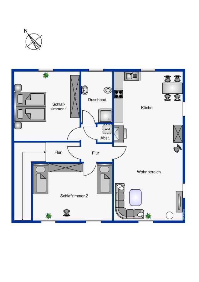 Suedernest 2 Apartment Wyk auf Foehr Exterior photo